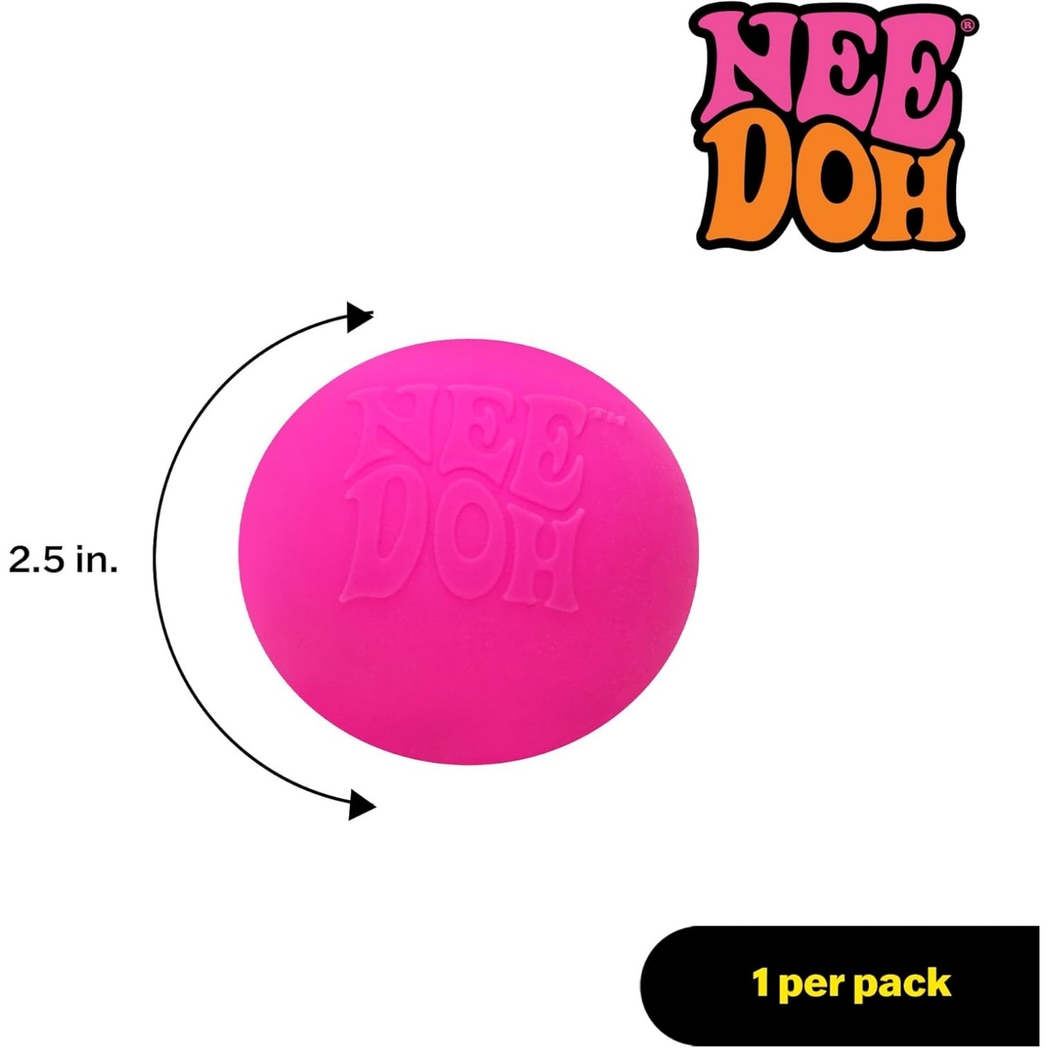 NeeDoh Original Sensory Ball – Purple - Image 17