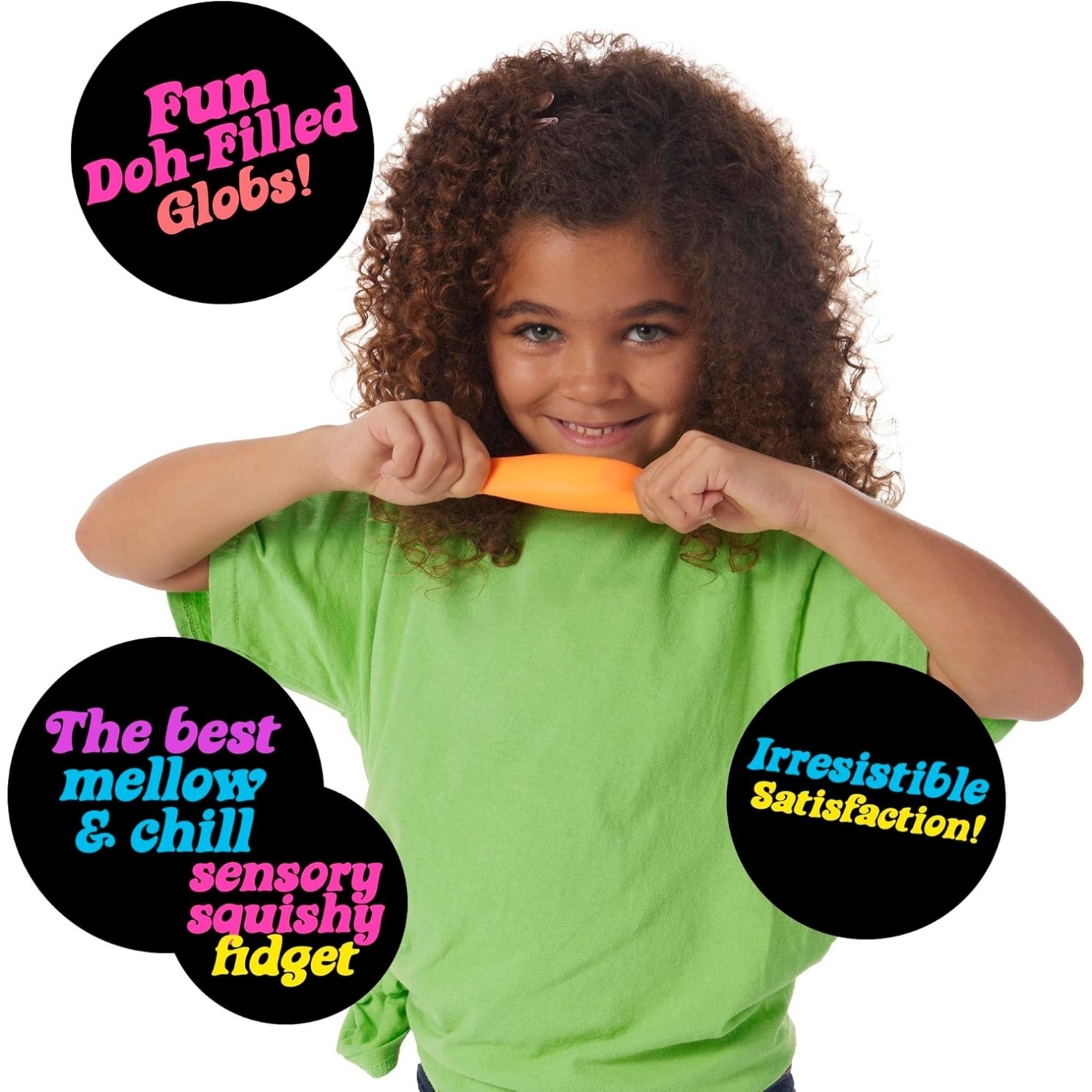 NeeDoh Teenie Globs – Mini Sensory Balls – 18 Pack - Image 3